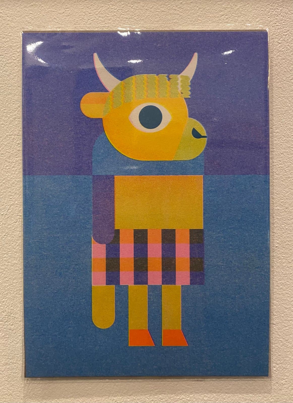 Highland Cow by Beth Xia