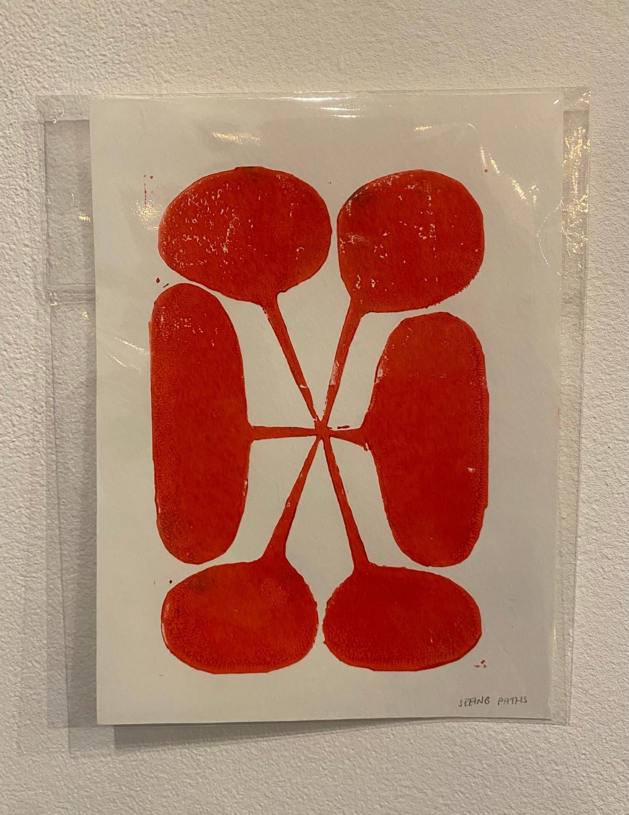Red Flower by Seeing Paths