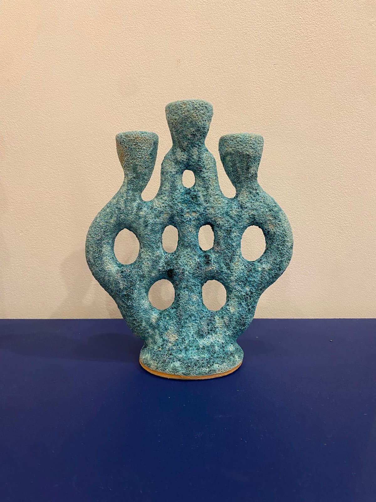 Arabesque Candle Holder by Mud Vessels