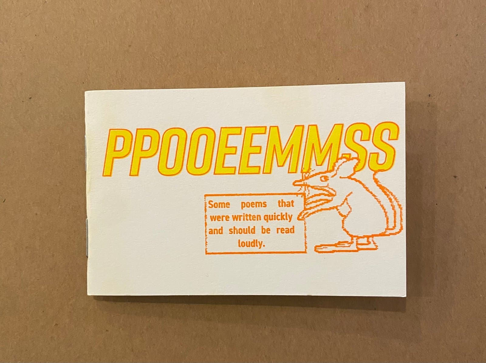 PPOOEEMMSS Zine by Jason Kerley