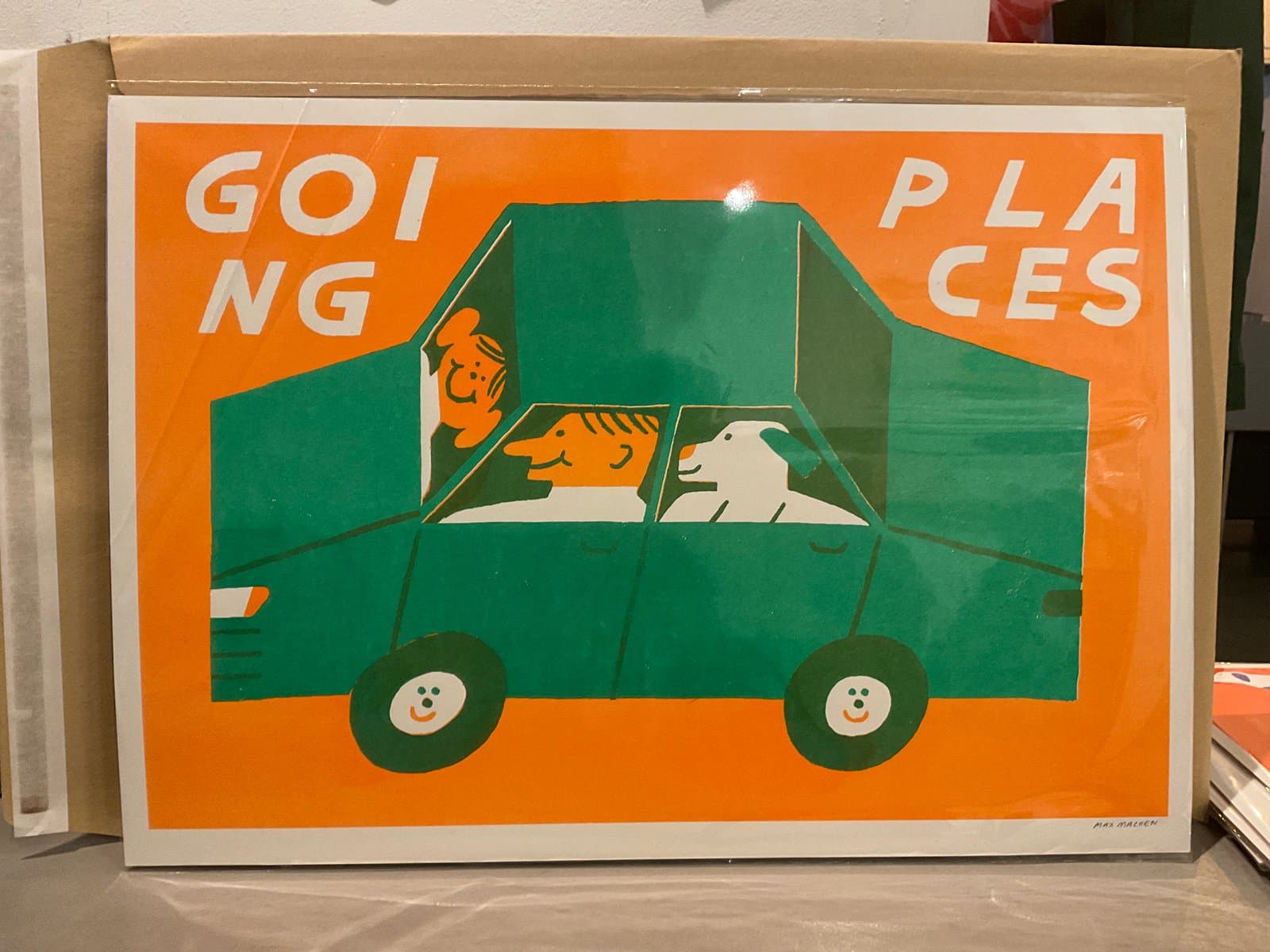 Going Places by Max Machen